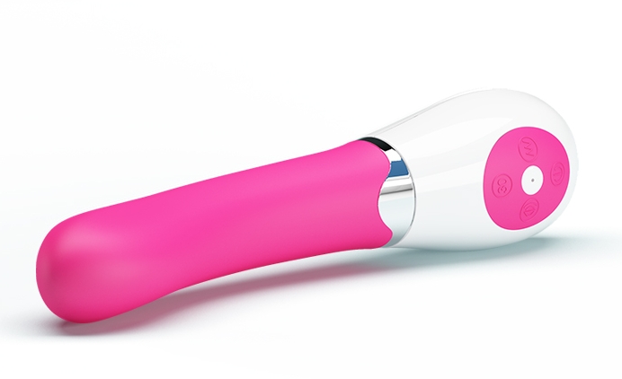 Vibrator silicon roz - 30 vibrații