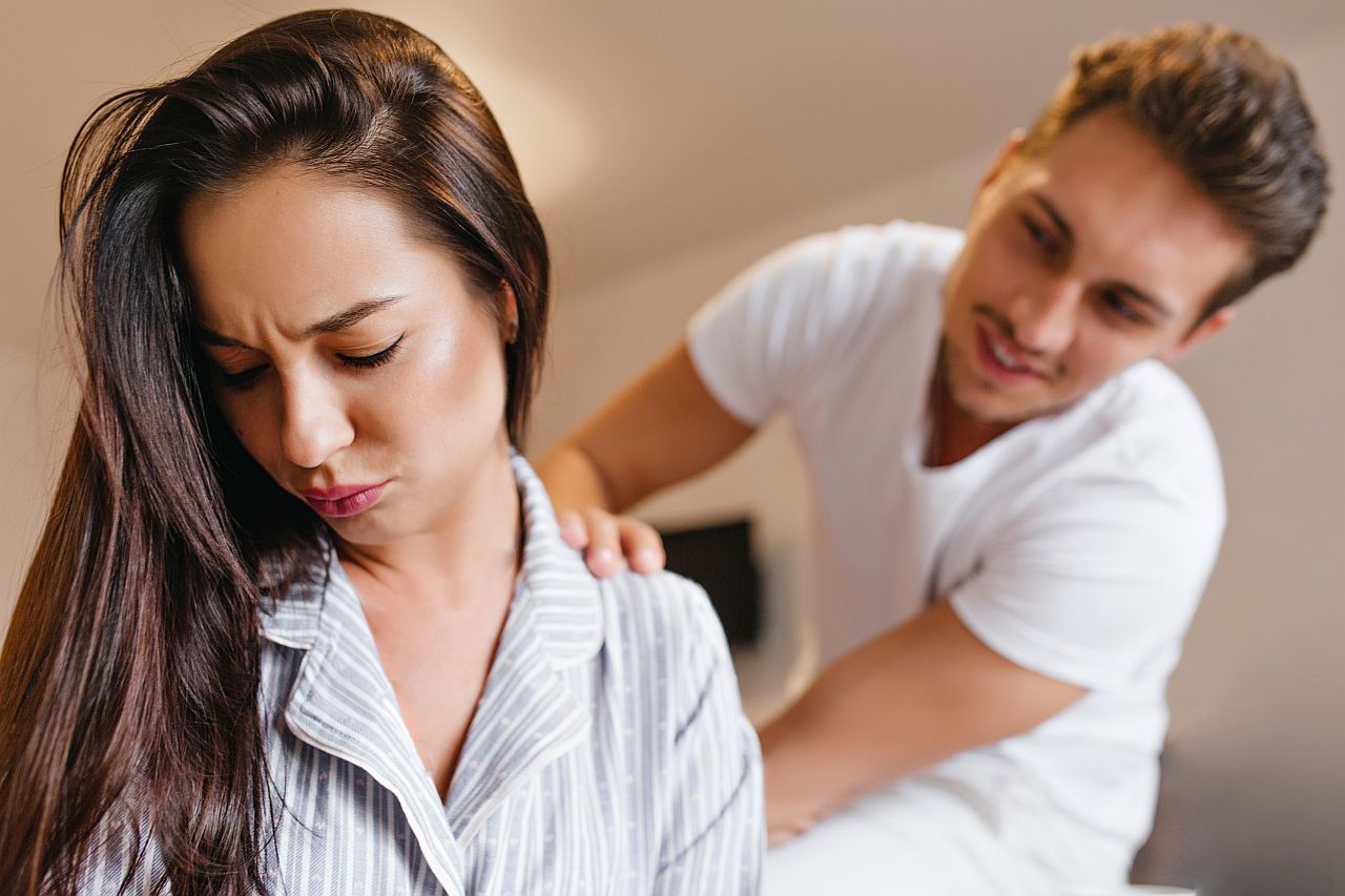 Para u której występuje frustracja seksualna