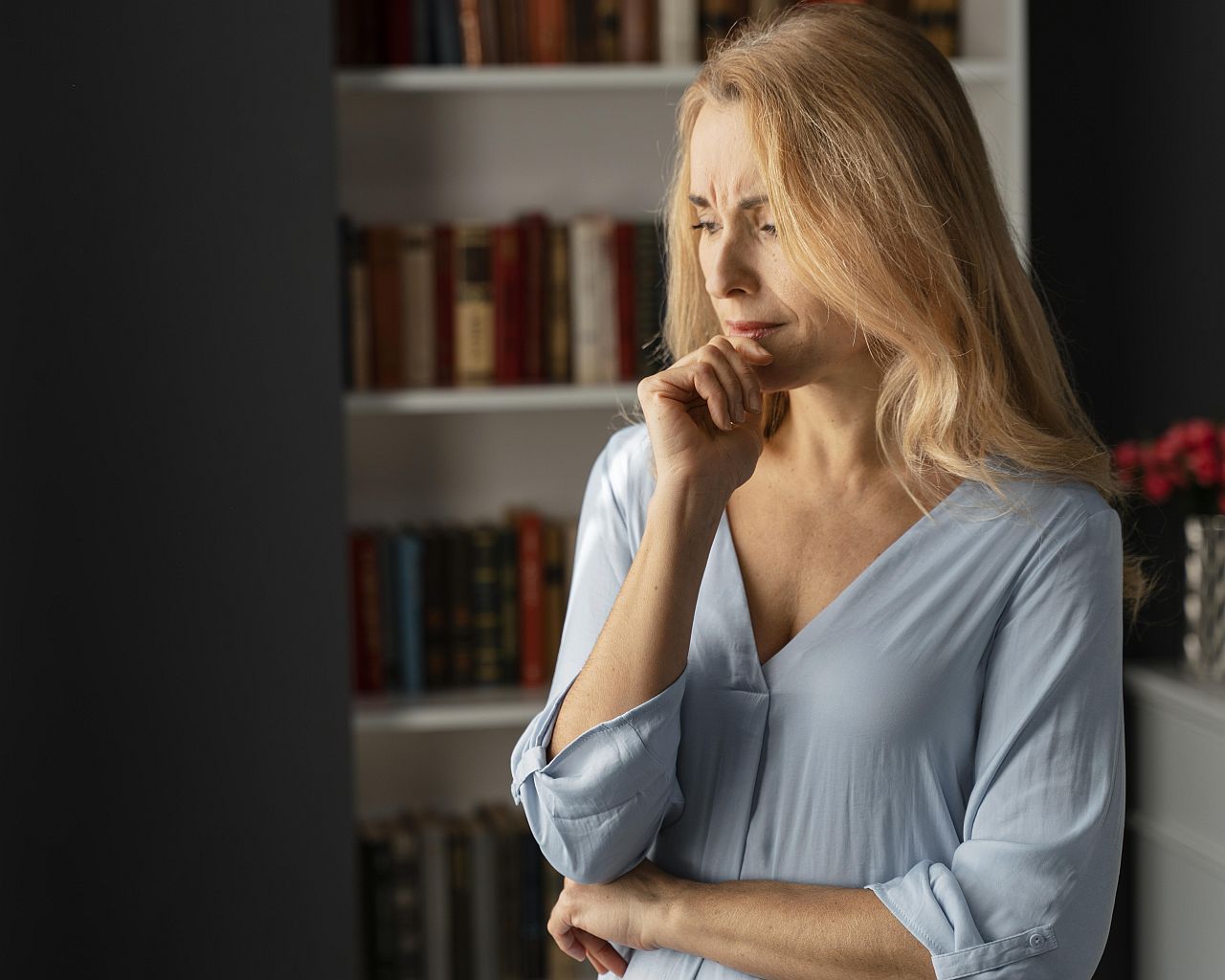 Kobieta mająca premenopauzę