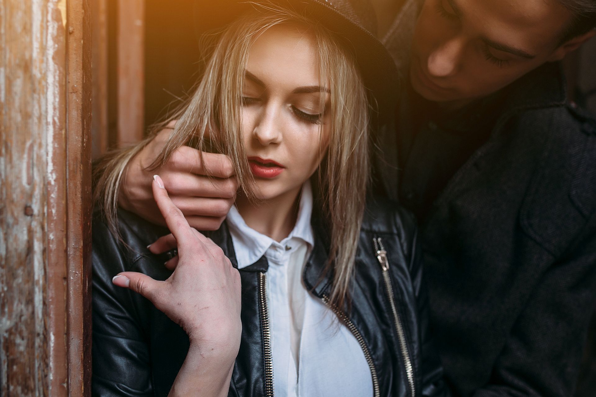 Para, która będzie uprawiać seks publicznie 