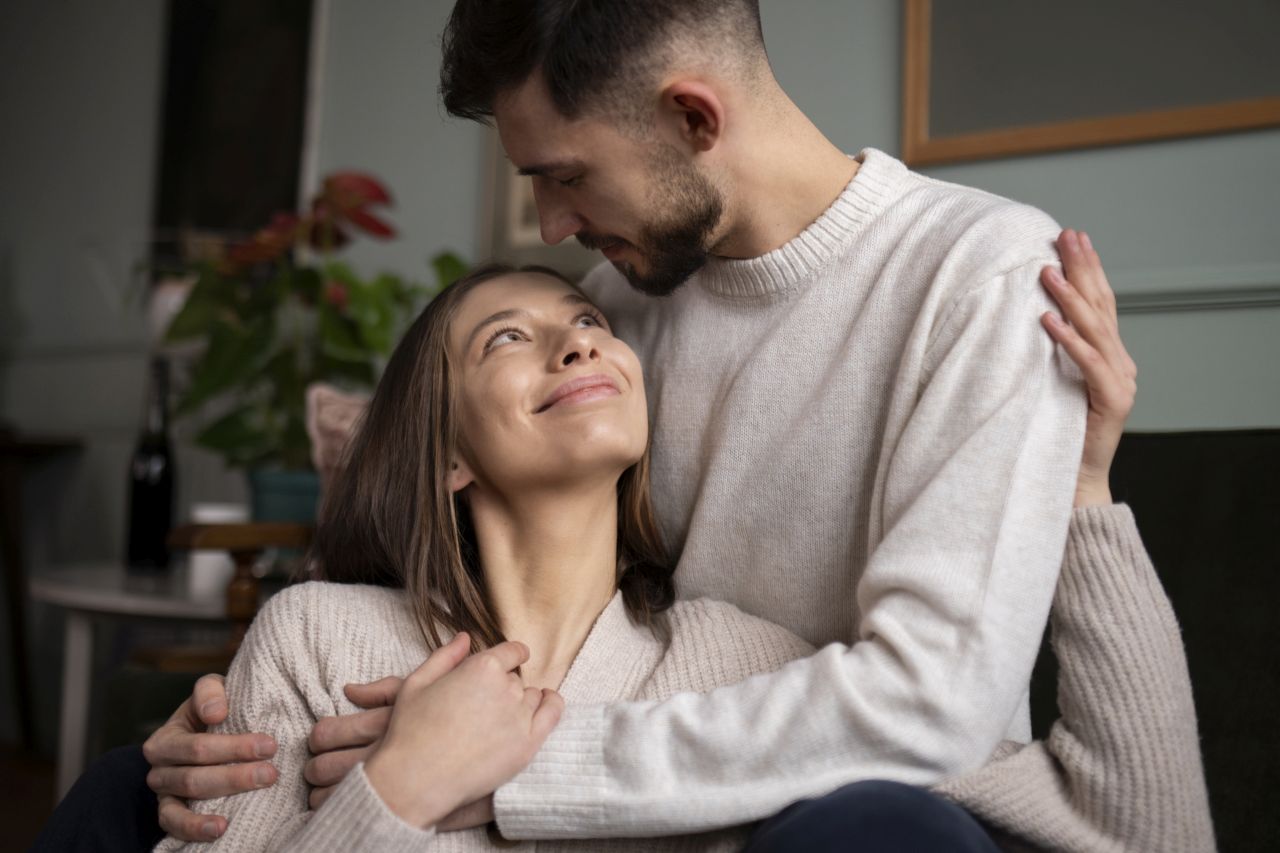 O relație consolidată emoțional datorită sexului yoga