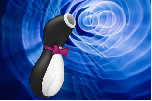 Aparatul de masaj cu aer Satisfyer Penguin face valuri - un aparat de masaj elegant cu un design ergonomic