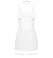 Tricou alb cu dungi 