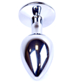 Plug anal cu cristal roz