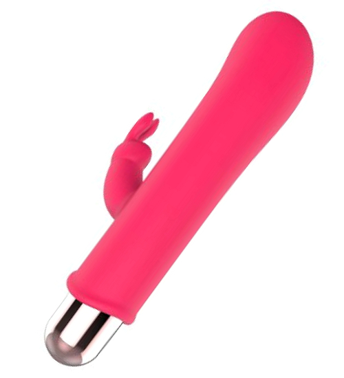 Mini vibrator cu proeminență clitoridiană
