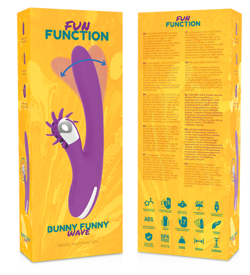 Vibrator iepuraș cu stimulare a punctului G
