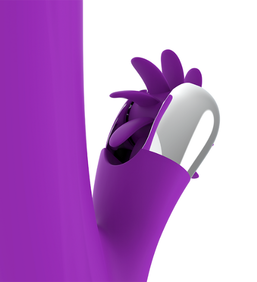 Vibrator pentru iepurași cu mișcări de rotație