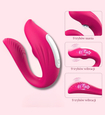 Vibrator portabil roz controlat prin aplicație