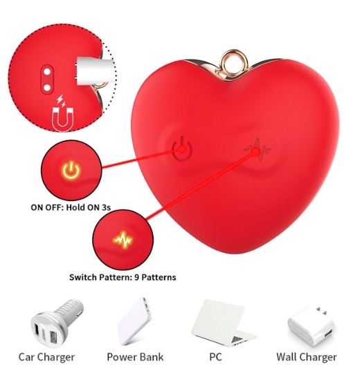 Colier cu cleme vibratoare pentru sfârcuri