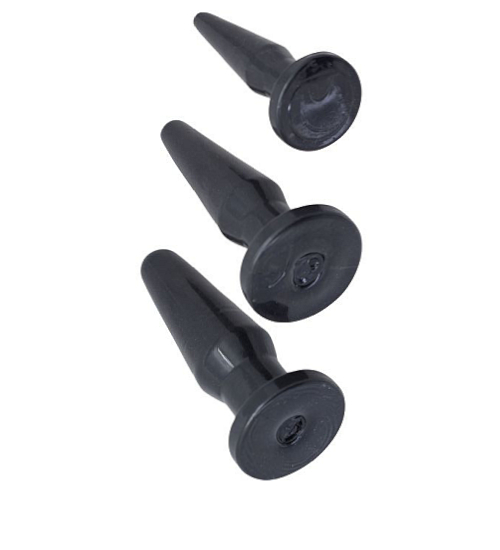 Set de 3 dopuri anale