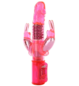 Vibrator cu triplu deliciu