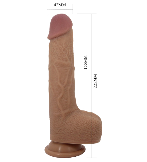 Vibrator Tommy realist cu telecomandă wireless