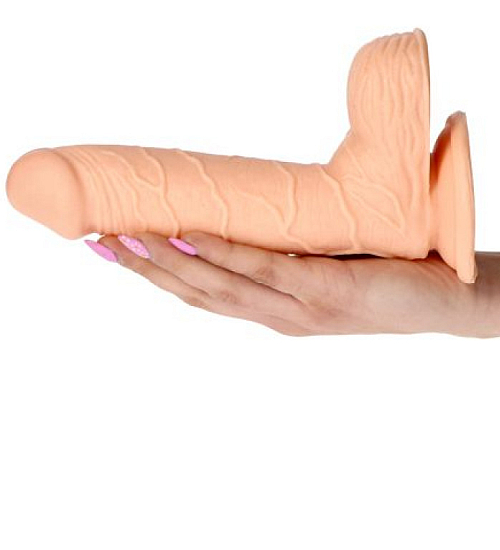 Penis de culoare carne cu ventuză