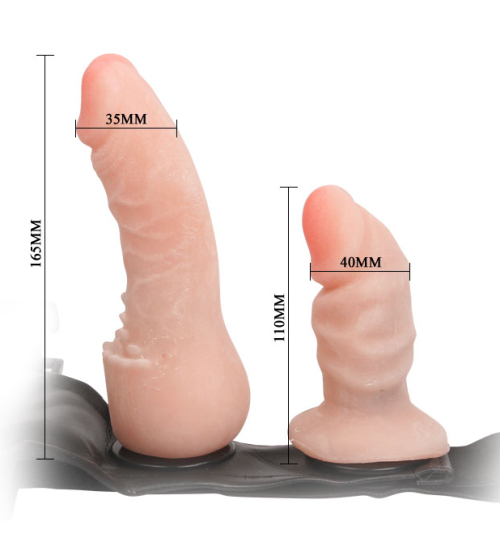 Strapon pentru femei cu două penisuri