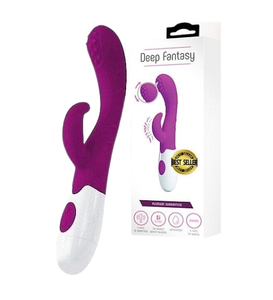 Vibrator cu cap mobil - Deep Fantasy