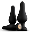 Set de 3 dopuri anale 