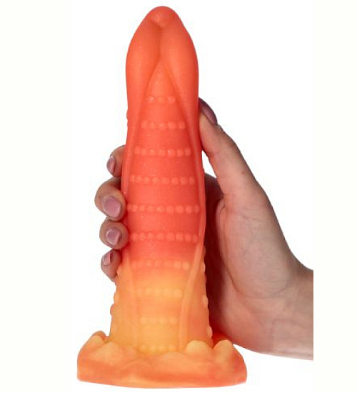 Dildo Monster modern în două tonuri