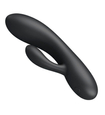 Vibrator negru bunny la îndemână