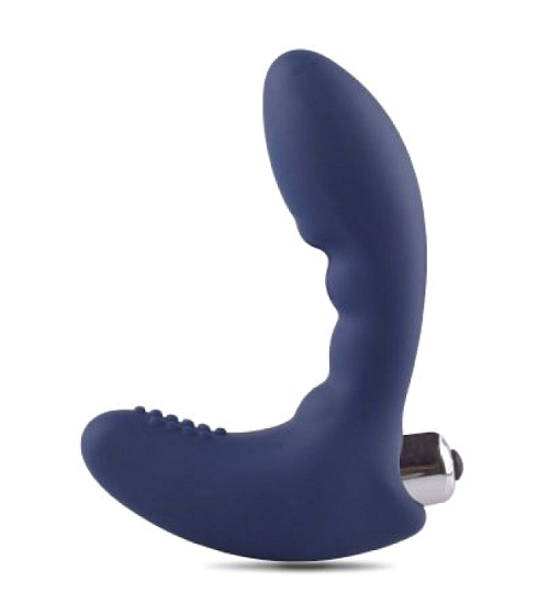Vibrator anal albastru marin