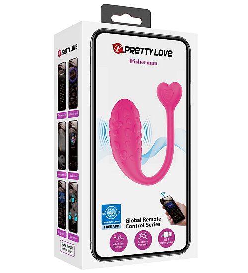 Glonț vibrator de plăcere controlat prin aplicație