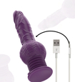 Vibrator violet cu mișcare sus-jos