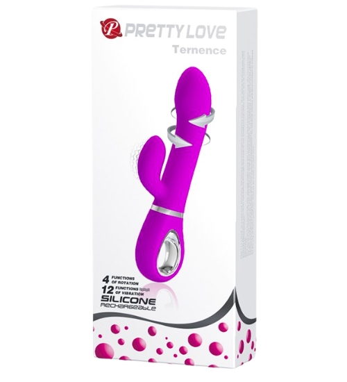 Vibrator rotativ violet