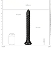 Dildo anal spiralat uriaș