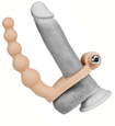 Capac pentru penis cu stimulator anal 