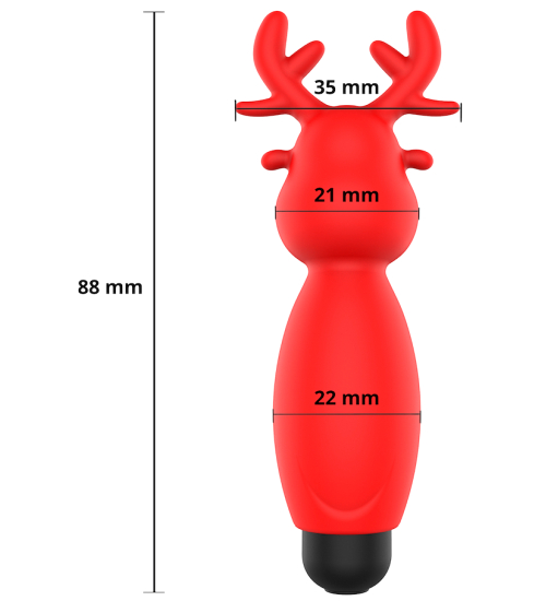 Mini vibrator - Sweet Reindeer