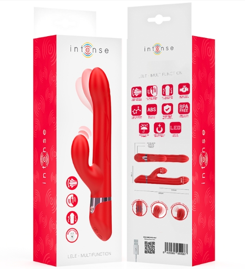 Vibrator dublu pentru stimularea punctului G și a clitorisului