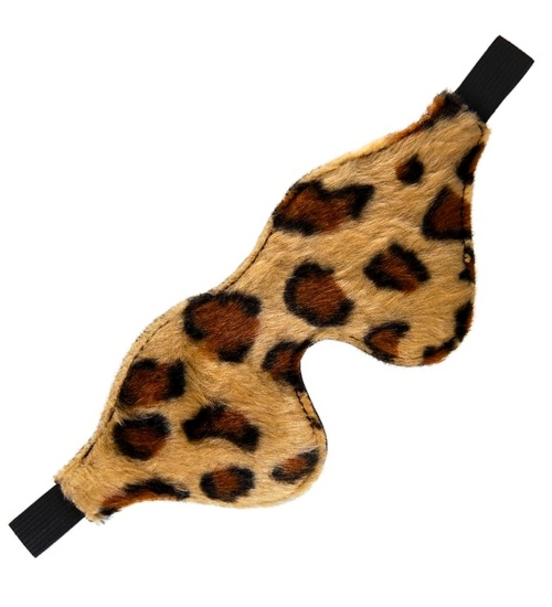 Mască de ochi cu imprimeu leopard