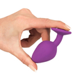 Dop violet cu cristal - silicon