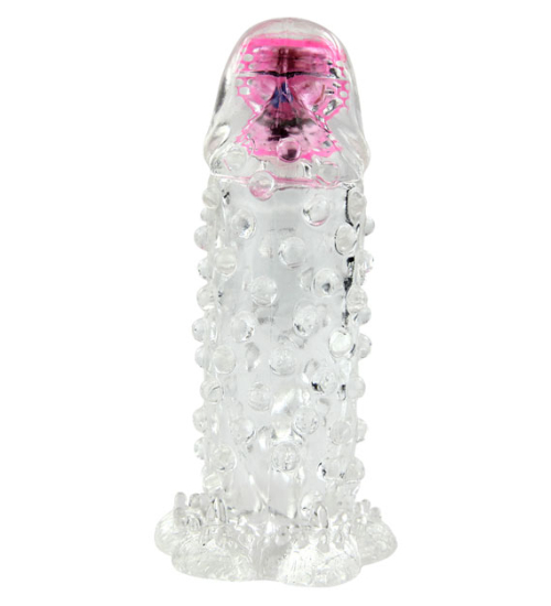 Manșon vibrator cu stimulator