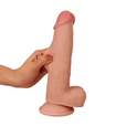 Dildo cu piele elastică