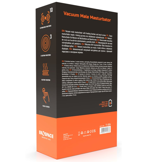 Masturbator modern multifuncțional 3 în 1 + sunete de plăcere