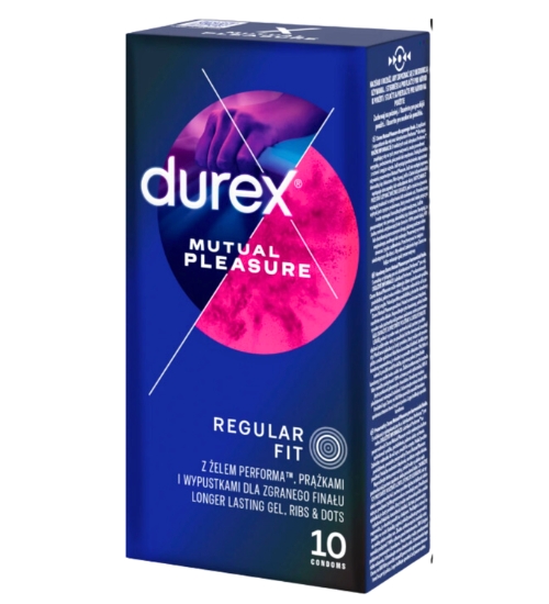 Durex Mutueal Pleasure 10 buc prezervative