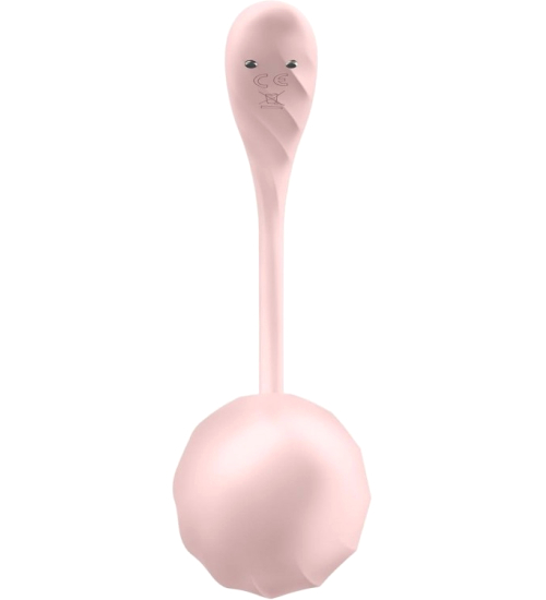 Ou vibrator roz controlat prin aplicație