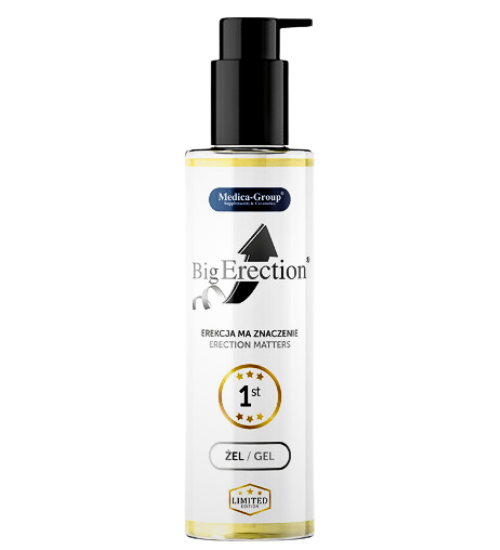Gel BigErection pentru o erecție puternică și lungă - 150 ml