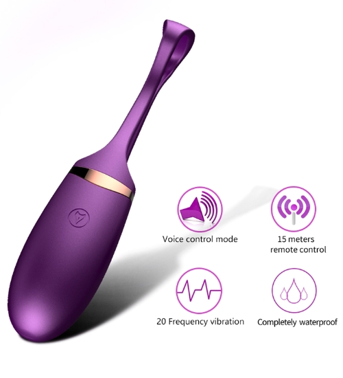 Ou violet elegant cu telecomandă