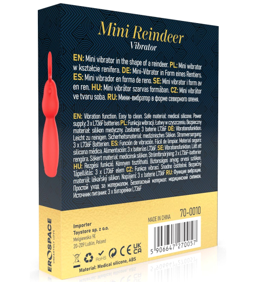 Mini vibrator - Sweet Reindeer