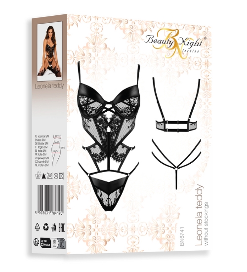 Body negru cu un choker