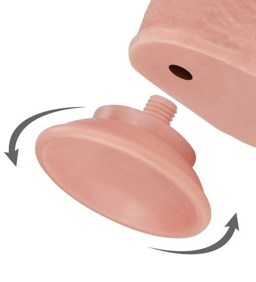 Dildo realist cu piele în mișcare