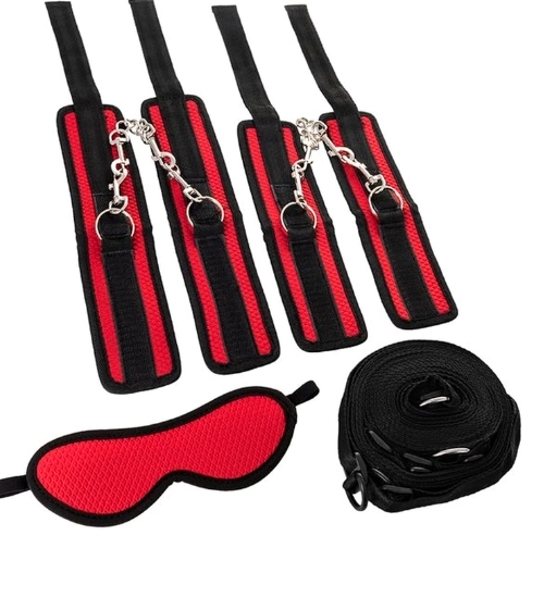 Czerwono - czarny zestaw Bondage pol_pl_-7615_1
