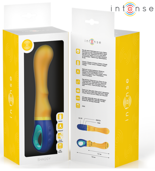 Vibrator G-spot galben