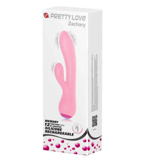 Vibrator flexibil roz 12 vibrații