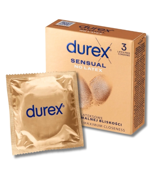 Durex Sensual fără latex 3 buc.