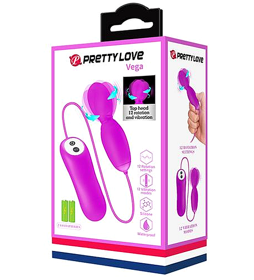 Stimulator vaginal rotativ