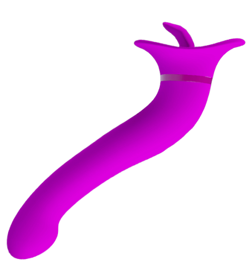 Vibrator cu limba - Pretty love