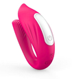 Vibrator portabil roz controlat prin aplicație
