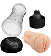 Masturbator vaginal cu vibrații